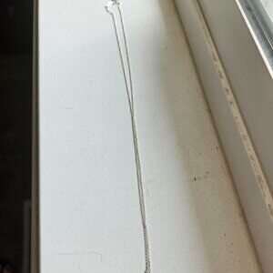 18 inch Tiffany &Co silver chain